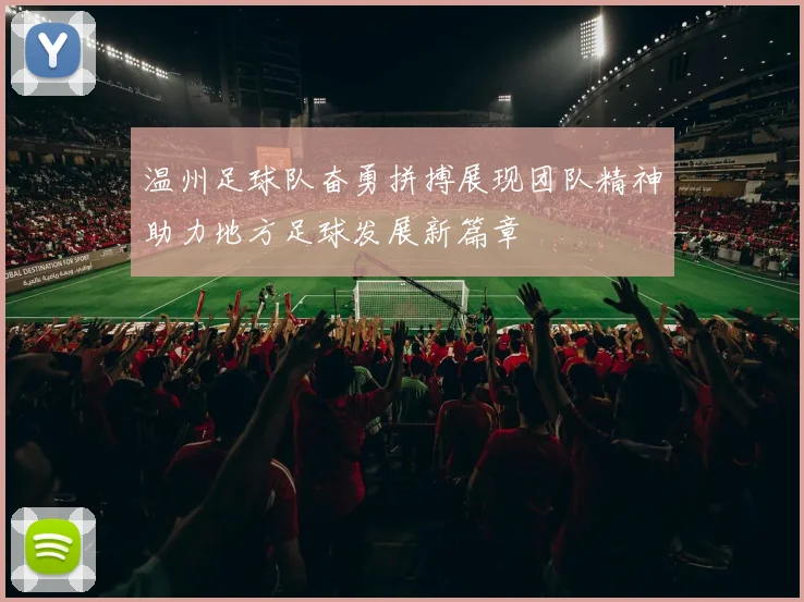 温州足球队奋勇拼搏展现团队精神助力地方足球发展新篇章